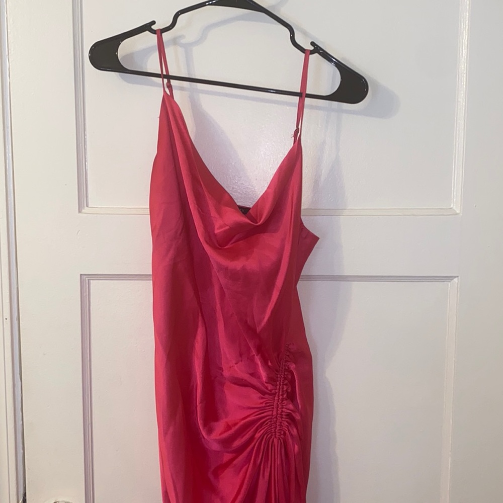 COWL NECK DRESS